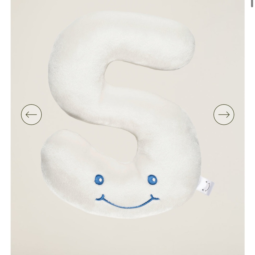 Barefoot Dreams Alphapals Plush Letter S